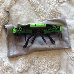 Worn twice pit vipers